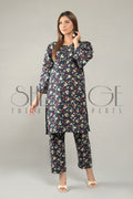 Soft Courtrai Digital Print Suit - Winters 2022