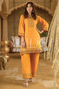 Two Piece Embroidered Lawn Suit - Summers 2023