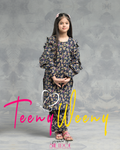 TWO PC STYLED SUIT - TEENY WEENY KIDS STITCHED EASTERN WEAR