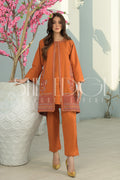 Two Piece Embroidered Lawn Suit - Summers 2023