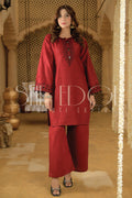 Two Piece Embroidered Lawn Suit - Summers 2023