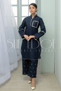 Two Piece Embroidered Lawn Suit - Summers 2023