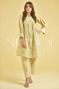 Two Piece Styled Lawn Suit - Summers 2023