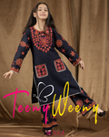 TWO PC EMBROIDERED SUIT - TEENY WEENY KIDS STITCHED EASTERN WEAR