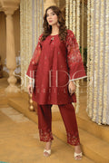 Two Piece Embroidered Lawn Suit - Summers 2023