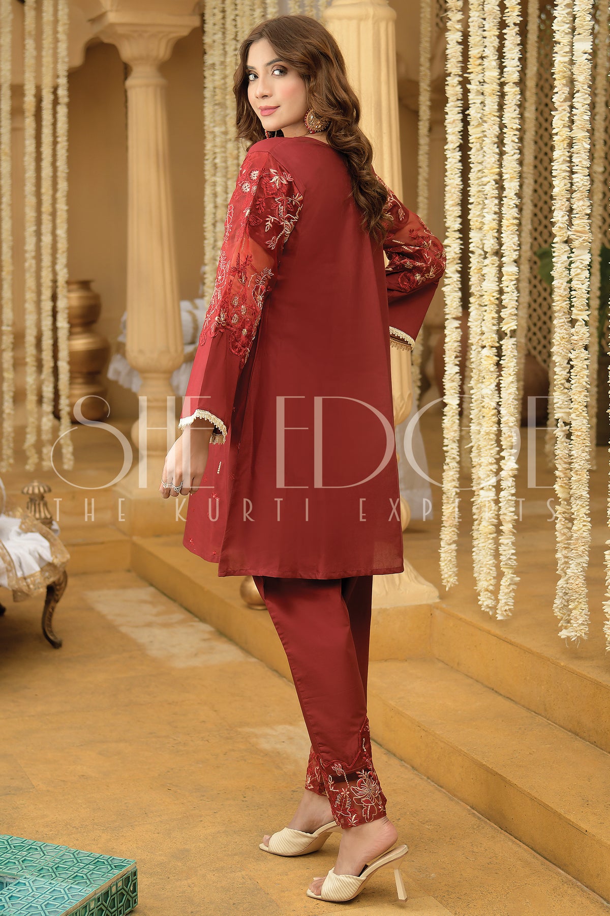 Two Piece Embroidered Lawn Suit - Summers 2023