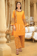 Two Piece Embroidered Lawn Suit - Summers 2023