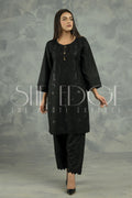 2pc Embroidered Khaddar Suit -  Winters 2022